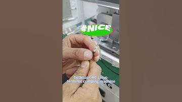 Desktop CNC servo terminal crimping machine #machine#factory # crimping machine