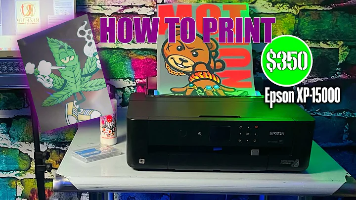 How to print DTF with XP-15000 printer