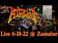 ATHEIST Live @ Zanzabar FULL CONCERT 6-18-22 Forces Of Hostility Tour Louisville KY 60fps