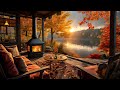 Cozy Fall Coffee Shop Ambience Jazz Relaxing Music Smooth Piano Jazz Instrumental Music To Work 
