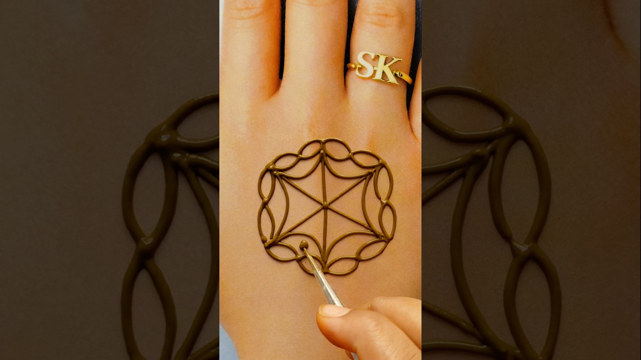 Easy And Simple Mehndi Design | Arabic Mehndi design 