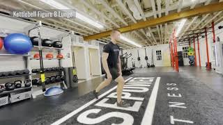 Kettlebell Figure 8 Lunge