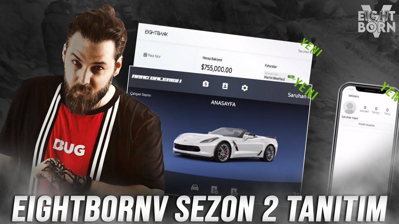 EIGHTBORNV SEZON 2 SERVER TANITIMI - YENİLİKLER