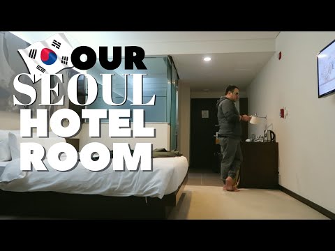 HOTEL TOUR IN SEOUL - Aventree Hotel | WHERE TO STAY in Seoul, South Korea