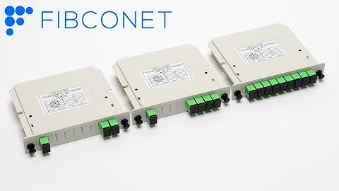 FTTH PLC Splitter  Sc Upc/APC Mini Plug-in Module Type PLC Splitter  Chinese factory