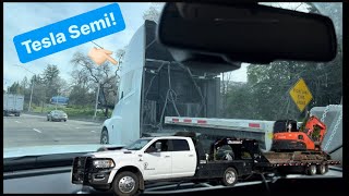 Smoking a TESLA SEMI with my Cummins! Side job hauling an Excavator by V-BELT and SON 7,802 views 1 month ago 16 minutes