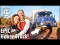 Couple Retires Early & Builds Awesome 4WD House Truck for World Travel