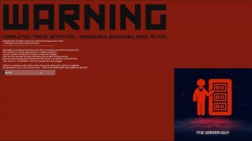 Command-line fun: Getting traced on Hacknet