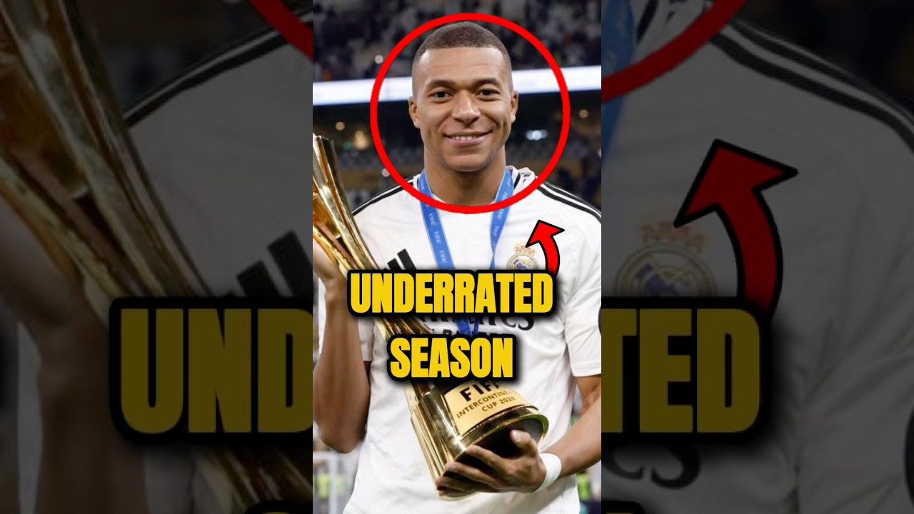 Kylian Mbappe‘s Debut Season At Real Madrid is UNDERRATED😳💀