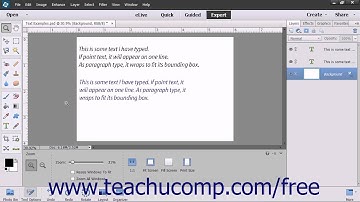 Photoshop Elements 13 Tutorial Creating a Type Mask Adobe Training