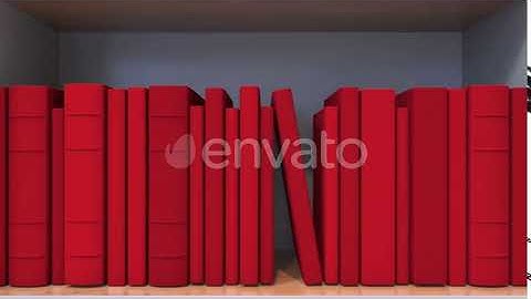 Many Spines of the Books Form the German Flag | Motion Graphics - Envato elements