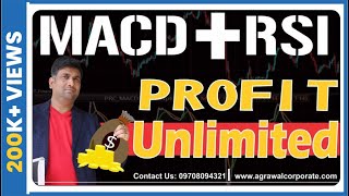 Macd + rsi | Profit  unlimited | macd rsi strategy | mukul agrawal