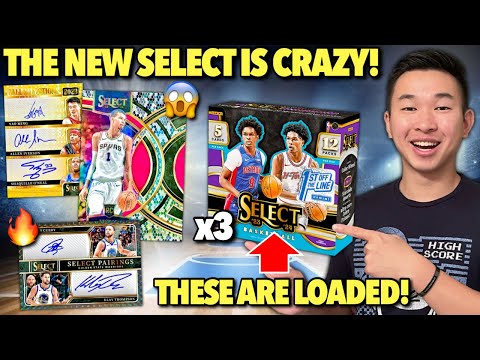 THE NEW SELECT 🏀 IS INSANE (MASSIVE HITS)! 😱🔥 2023-24 Panini Select Basketball FOTL Hobby Box Review