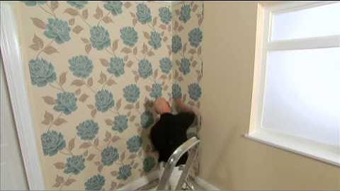 Wallpapering hanging