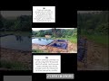 Projeto já produzindo com 600 mil litros de água, e agora realizamos mais dois tanques menores.