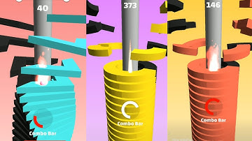 Helix Stack Jump ​- All Levels Gameplay Android,ios (Levels 26-27)