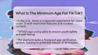What Is The Minimum Age For TikTok? - Trend Unwrapper