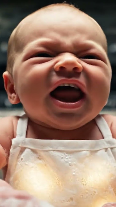 angry baby talking video #babycomedy #angrybaby #babyinterview #cute #shortfeed #usashorts