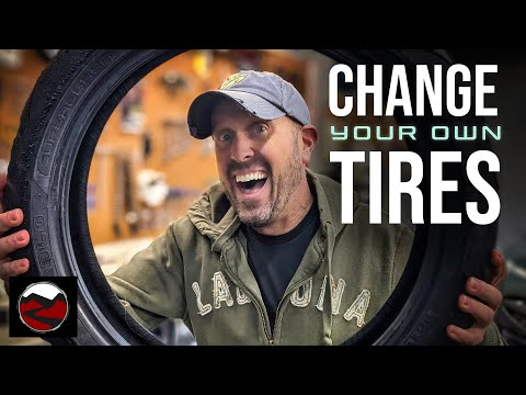 How I Mount & Balance Motorcycle Tires In My Own Garage