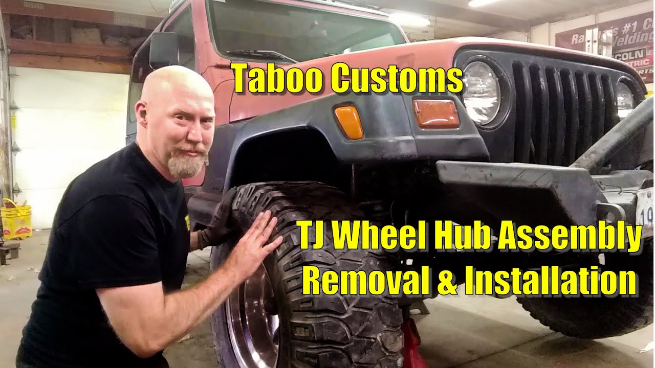 Jeep TJ Wrangler Wheel Hub Replacement - YouTube