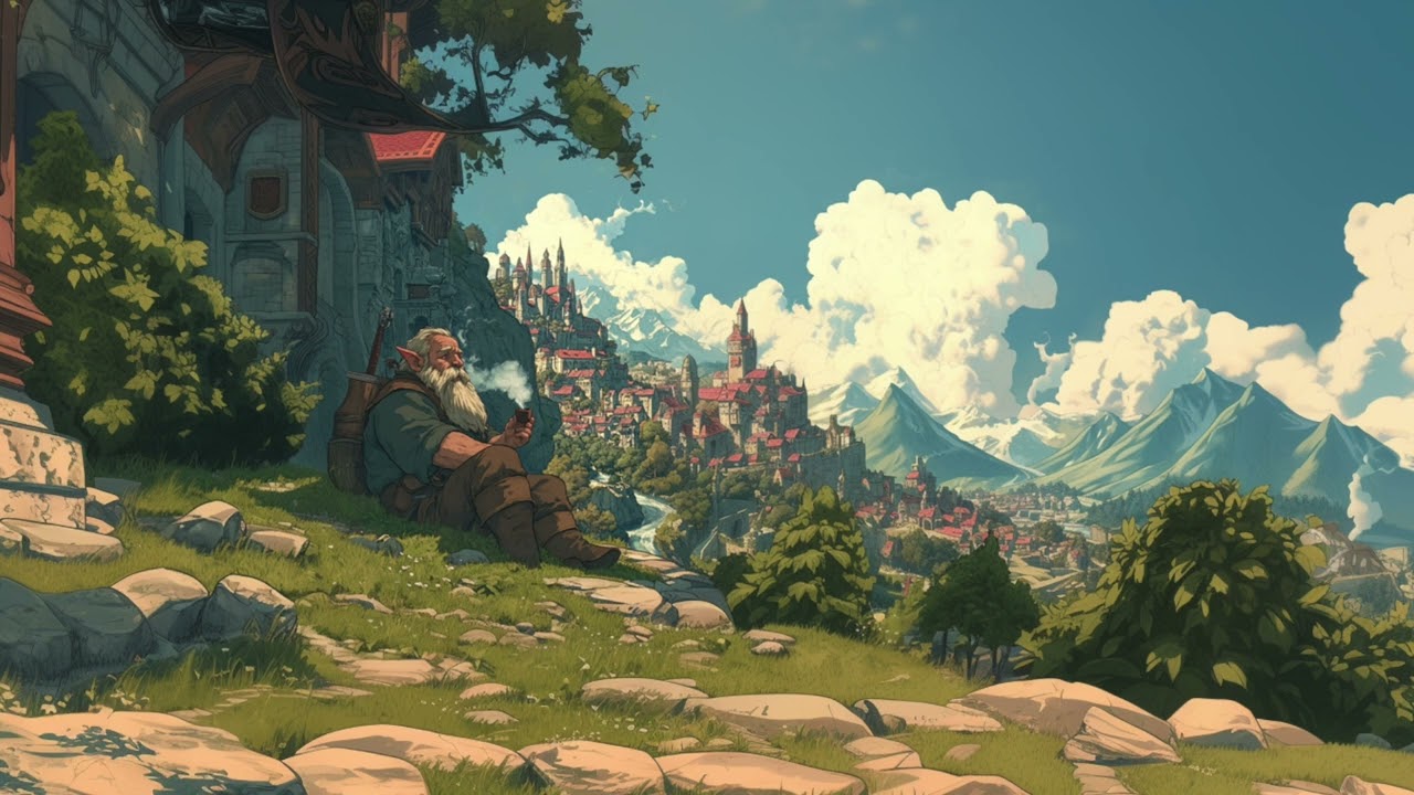 Resting Before the Next Quest | Cinematic Fantasy Ambience