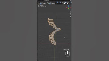 Cool Procedural Stairs in Blender | #blender3d #artofabhi #shorts #blendertips  #AOAShorts #tips