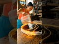 Insane Molten Lava Epoxy Table Build 🤯🔥 #shorts