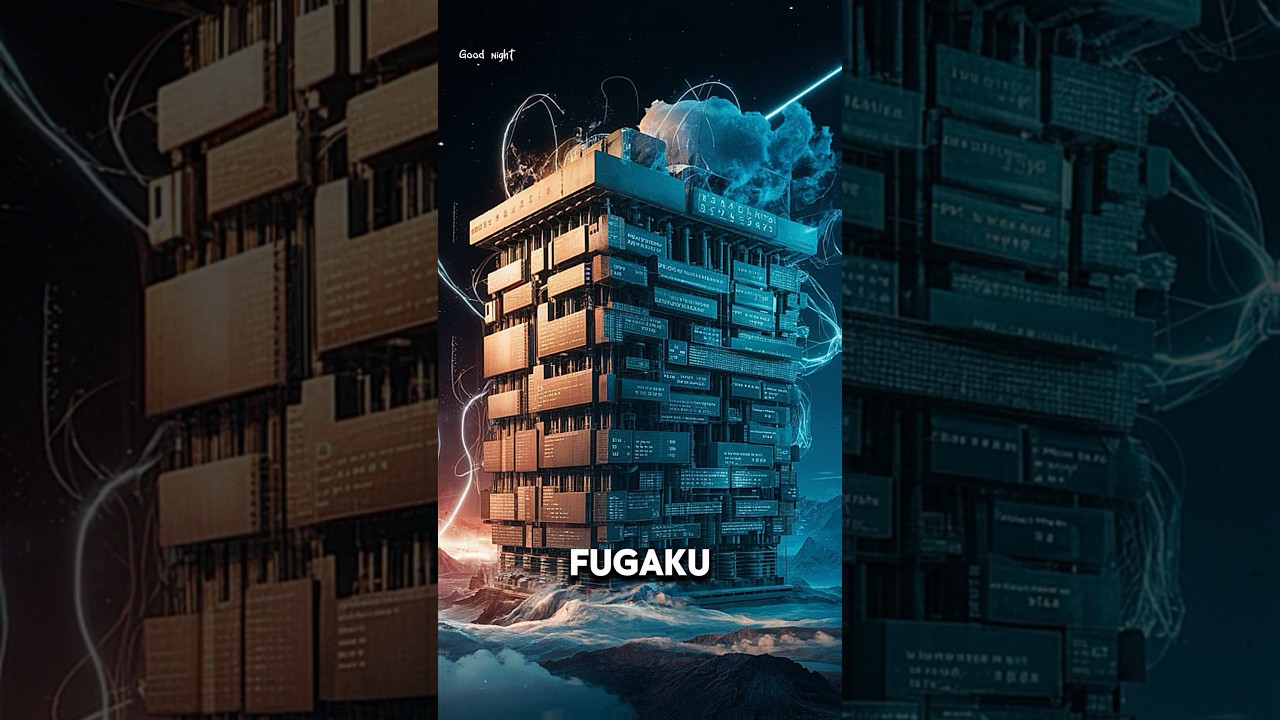 World fast computer Fugaku!  #fastcomputer #fugaku #shorts