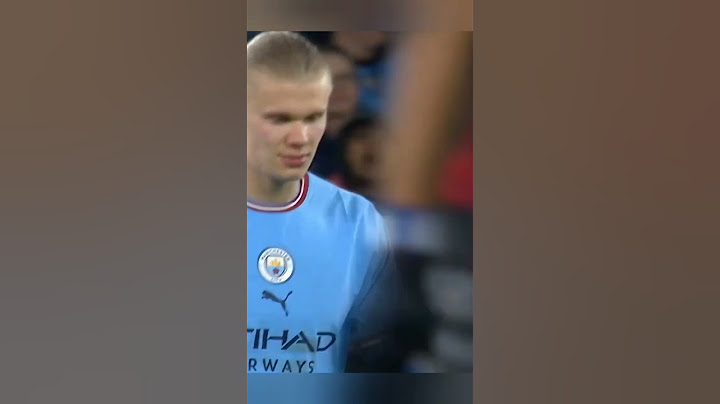 "Fiz 5 gols, será que ele vai me tirar"? 🤣 #haaland #champions #city #guardiola #shorts #futebol