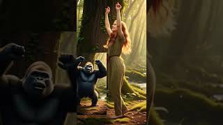 Gorilla And Laila G Dancing Boom,Scared Me