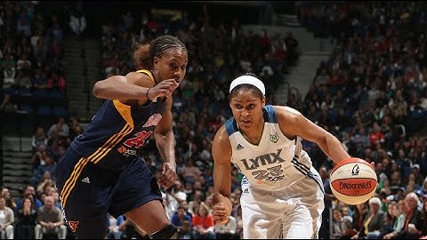WNBA finals 2012 Game 1 highlights Indiana Fever at Minnesota Lynx, October 14, 2012