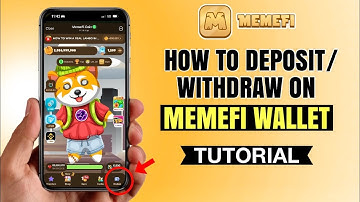 How to DEPOSIT or WITHDRAW on MemeFi Wallet | Non-Custodial | Telegram Tutorial