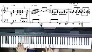 Wave (Tom Jobim) - Arranjo para estudo de piano solo na Bossa Nova