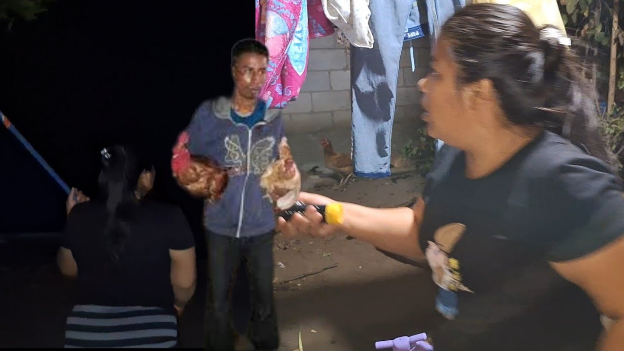 Urg3nte🚨Rosi alumbra y Este hombre se Robo las gallinas😭De Marisol