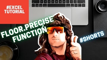 #SHORTS FLOOR PRECISE function #microsoft #excel #tutorial