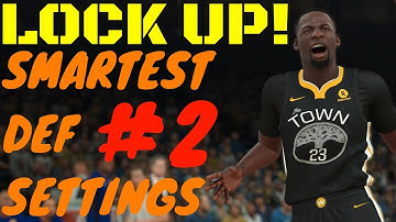 NBA 2K18 Defensive Settings #2 : Off Ball Pressure FIXES AI HELP D!! [Coach Sliders Tip/Tutorial]