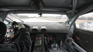 Lamborghini Huracan Super Trofeo is a handful in the wet
A couple of practice laps on a very wet track in the Zyrus Engineering Huracan ST. Just hooning around in traffic, doing skids. Lamborghini Huracan Super Trofeo is a handful in the wet