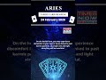Aries Tarot Card Reading | Feb 24 Zodiac | Astrology &amp; Prediction of the Day | #short #tarot
