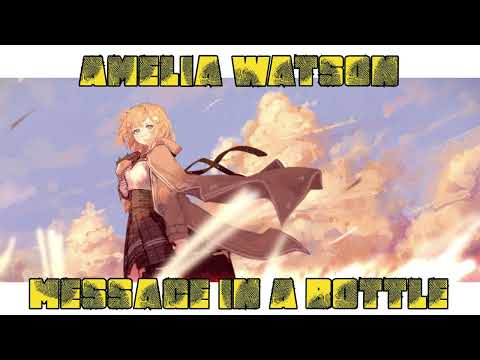 Message in A Bottle By The Police - Amelia Watson Karaoke