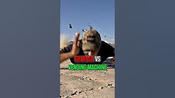 Grenade VS Vending Machine (via @EdwinSarkissian) #military