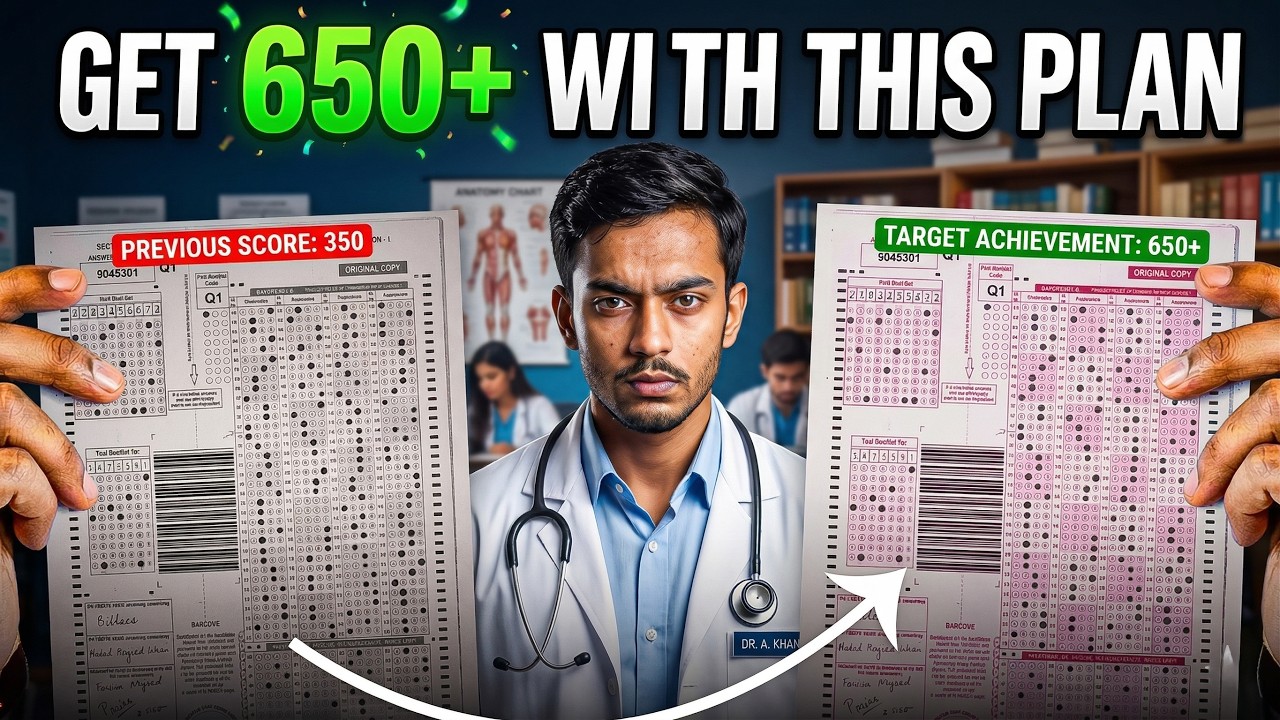 NEET 2026 in 30 Days: The Final Blueprint to Score 650+ - YouTube