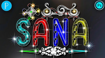 Glass Font Editing in PixelLab Ps Cc 2022 | how to make new glass font dp editing | Zarraq Creation