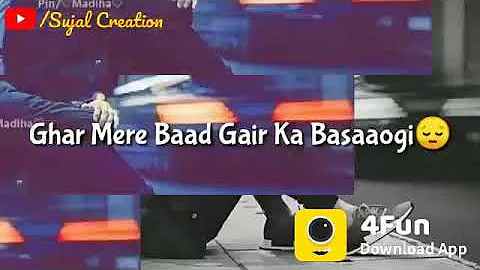 O mehndi pyar wali hathon pe lagaugi ghar mere baad gair ka basaagogi status