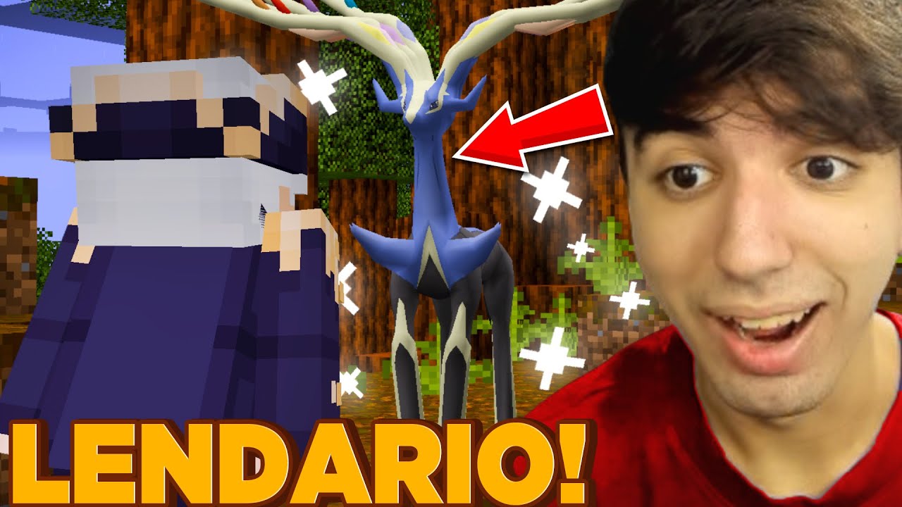 CONSEGUI MEU PRIMEIRO POKÉMON LENDÁRIO NO PIXELMON RAIZ!