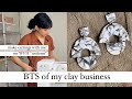 what a clay artist &amp; small business owner ACTUALLY does