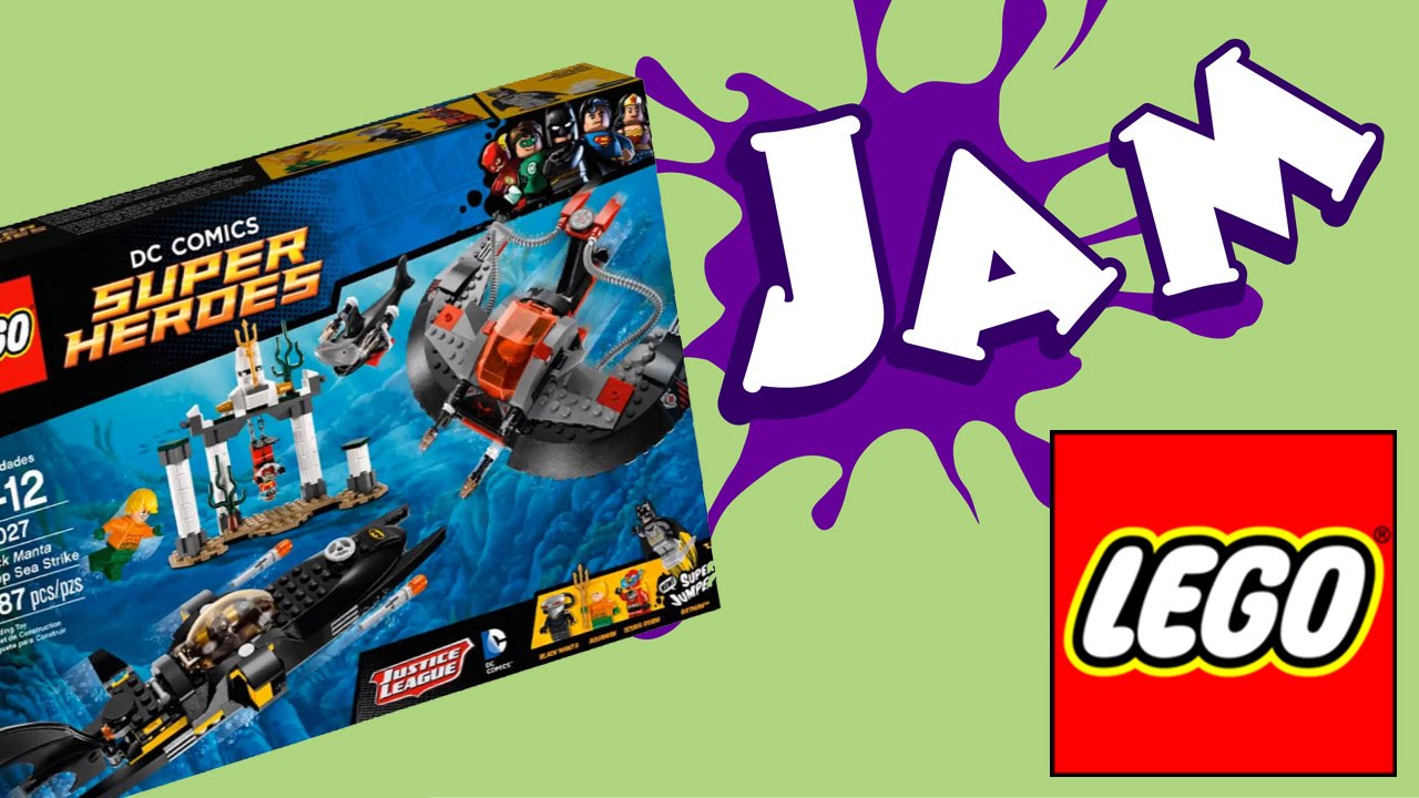 Lego Batman Black Manta Deep Sea Strike 76027 Unboxing - JAM toyBox