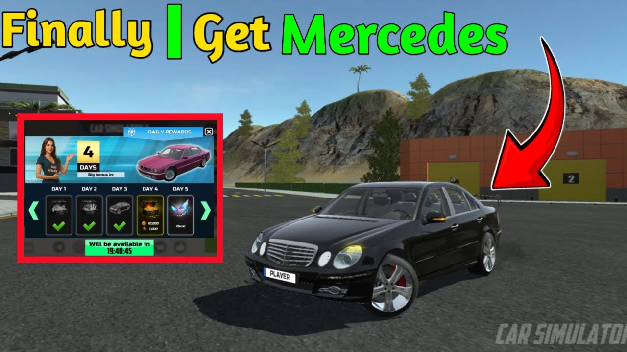Finally I Get Mercedes😱|| very bad car || in Car simulator 2
