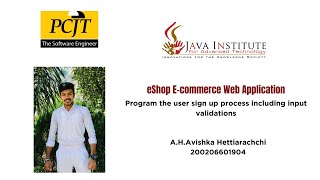 Famous Web Programming 1 | Task 02 | eShop | 1st year | Java Institute Wealth