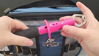 Soft side fishing tackle is perfect to keep gear organized. screenshot 1