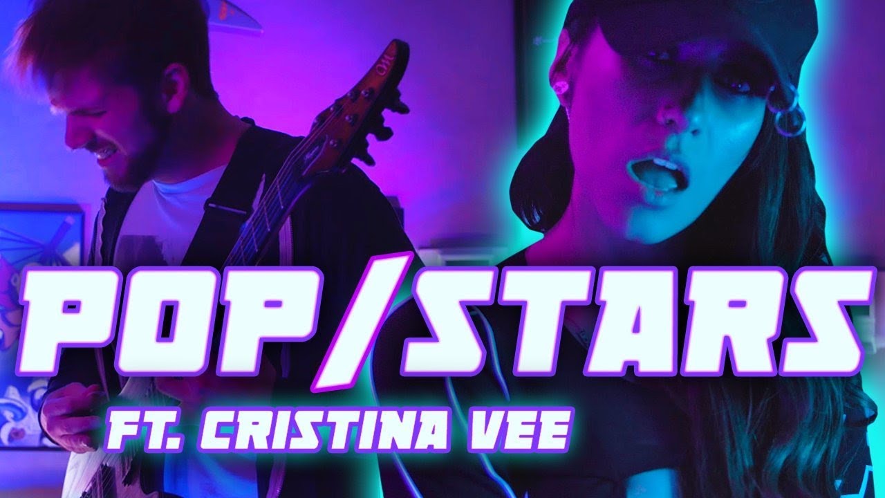 K/DA - POP/STARS || METAL COVER by RichaadEB & Cristina Vee